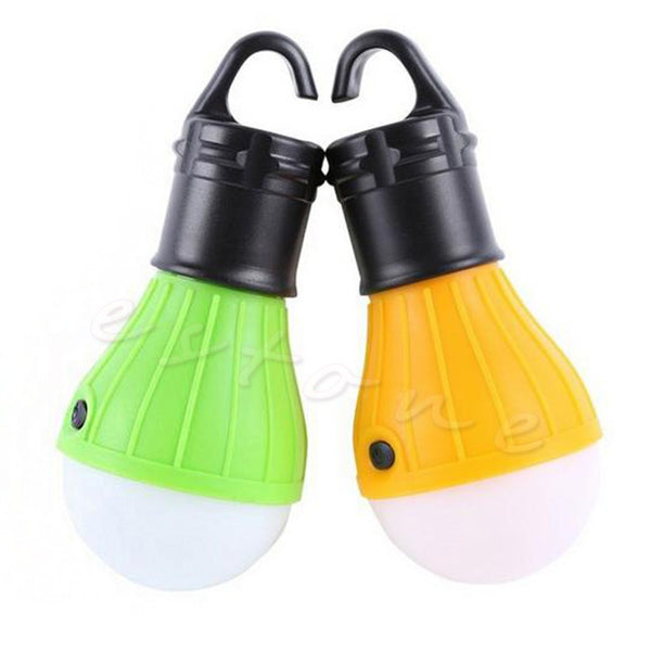 Portable Hanging Hook 3LED Camping Lantern Lamp Torch