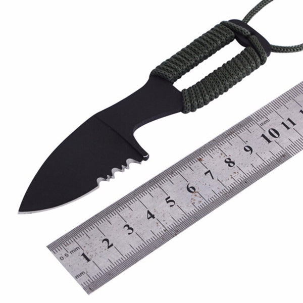 Outdoor small straight knife